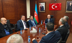 Trabzon iş insanları heyeti Bakü Büyükelçiliğini ziyaret etti