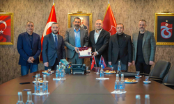 TÜGVA Genel Başkan Yardımcısı Muhammet Orhan’dan Trabzonspor'a ziyaret