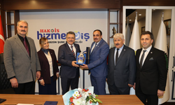 Başkan Genç’ten Hizmet-İş’e ziyaret