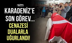 Müdürlük yaptığı hastaneden cenazesi dualarla uğurlandı! Karadeniz'e son görev...
