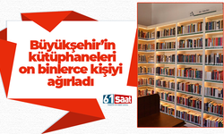 Büyükşehir’in kütüphaneleri on binlerce kişiyi ağırladı