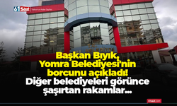 Başkan Bıyık, Yomra Belediyesi'nin borcunu açıkladı! Diğer belediyeleri görünce şaşırtan rakamlar...