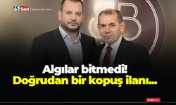 Algılar bitmedi! Doğrudan bir kopuş ilanı...