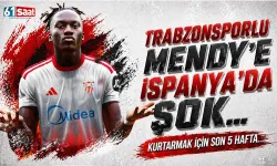 Trabzonsporlu Mendy'e İspanya'da şok! Kurtarmak için son 5 hafta...
