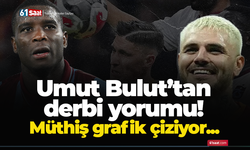 Umut Bulut’tan derbi yorumu! Müthiş grafik çiziyor...