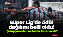 Süper Lig’de ödül dağılımı belli oldu! Şampiyon olan ne kadar kazanacak?