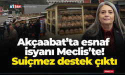 Akçaabat’ta esnaf isyanı Meclis’te! Suiçmez destek çıktı