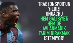 Trabzonspor'da Onuachu, hem galibiyeti, hem de avlanmadık takım bırakmak istemiyor...