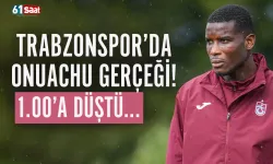 Trabzonspor'da Onuachu gerçeği: 1.00'a düştü...