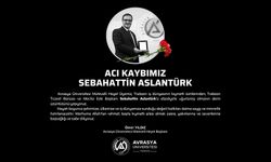 Avrasya Üniversitesi, Sebahattin Aslantürk Başsağlığı İlanı