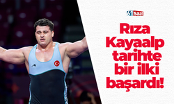 Rıza Kayaalp tarihte bir ilki başardı!