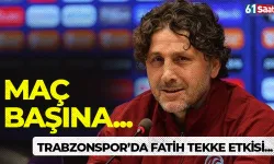 Trabzonspor'da Fatih Tekke etkisi! Maç başına puan ortalamasında...