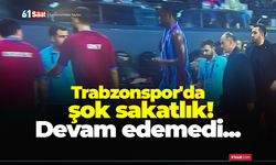 Trabzonspor'da şok sakatlık!