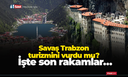 Savaş Trabzon turizmini vurdu mu? İşte son rakamlar…