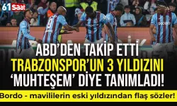 Trabzonspor'un maçını ABD'den takip etti, 3 isme muhteşem dedi...