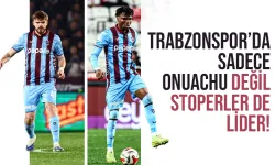 Trabzonspor'da sadece Onuachu değil, stoperler de lider...