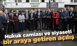 Hukuk camiası ve siyaseti bir araya getiren açılış