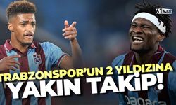 Trabzonspor'un 2 yıldızını canlı izlediler!