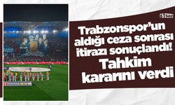 Trabzonspor’un aldığı ceza sonrası itirazı sonuçlandı! Tahkim kararını verdi