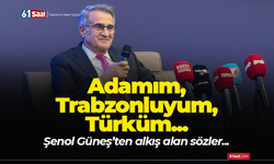 Şenol Güneş'ten alkış alan sözler! Adamım, Trabzonluyum, Türküm...