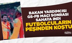 Bakan Yardımcısı sahaya indi, futbolcuların peşinden koştu