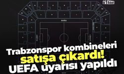Trabzonspor kombineleri satışa çıkardı! UEFA uyarısı yapıldı