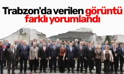 Trabzon'da verilen görüntü farklı yorumlandı