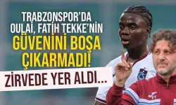 Trabzonspor'da Oulai, Fatih Tekke'nin güvenini boşa çıkarmadı...