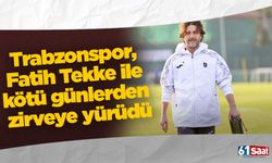 Trabzonspor, Fatih Tekke ile kötü günlerden zirveye yürüdü