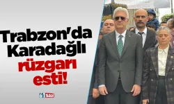 Trabzon'da Karadağlı rüzgarı esti!