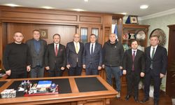 TTSO’dan Başkan Kara'ya tebrik ziyareti