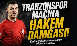Trabzonspor maçına hakem damgası! Tepki çekti...