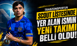 Trabzonspor'un scout listesinde yer alan ismin yeni takımı belli oldu!