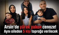 Arsin’de yürek yakan cenaze! Aynı aileden 5 kişi toprağa verilecek