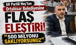 AK Partili Hoş’tan Ortahisar Belediyesine flaş eleştiri: “500 Milyonu saklıyorsunuz"