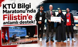KTÜ Bilgi Maratonu’nda Filistin’e Anlamlı Destek