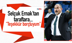 Selçuk Ernak'tan taraftara... "Teşekkür borçluyum”