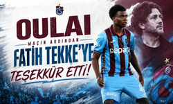 Oulai maçın ardından Fatih Tekke'ye teşekkür etti!