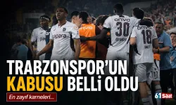 Trabzonspor'un kabusu belli oldu...