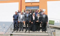 Of'ta dikiş nakış kursu sergisi açıldı