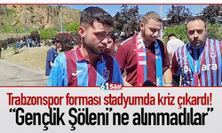 Trabzonspor forması stadyumda kriz çıkardı! “Gençlik Şöleni’ne alınmadılar”