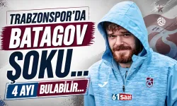 Trabzonspor'da Batagov şoku! Tedavi süresi 4 ayı bulabilir...