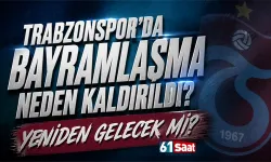 Trabzonspor'da bayramlaşma neden kaldırıldı? Yeniden gelecek mi?