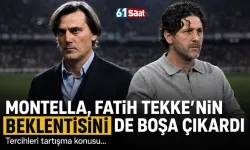 Montella, Trabzonspor'da Fatih Tekke'nin beklentisini de boşa çıkardı!