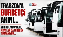 Trabzon'a gurbetçi akını! Bilet bulan şanslı...