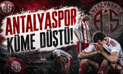 Antalyaspor küme düştü!