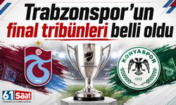Trabzonspor’un final tribünleri belli oldu