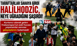Trabzonspor’un eski hocası Halilhodzic, taraftarlarla tartışırken gözyaşlarını tutamadı...