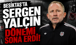 Beşiktaş'ta Sergen Yalçın dönemi sona erdi!