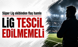 Süper Lig ekibinden flaş hamle 'Lig tescil edilmemeli'